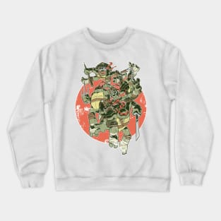 Old School Ninja Turtles Crewneck Sweatshirt